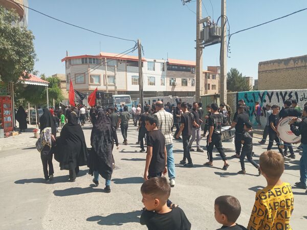  پیاده‌روی اربعین در چناران