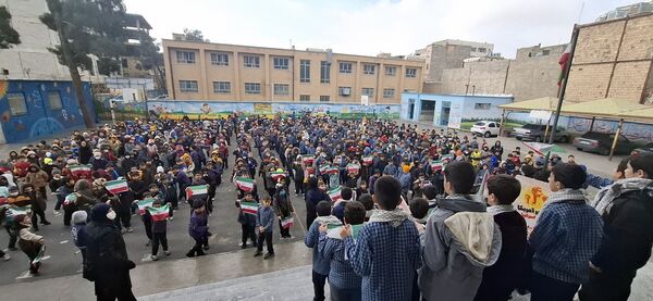 برپایی جشن طنین مقاومت در مدارس شهرستان قدس