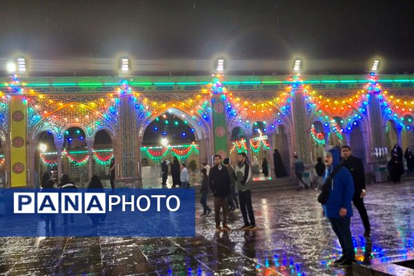 جشن نیمه شعبان در حرم عبدالعظیم حسنی(ع)