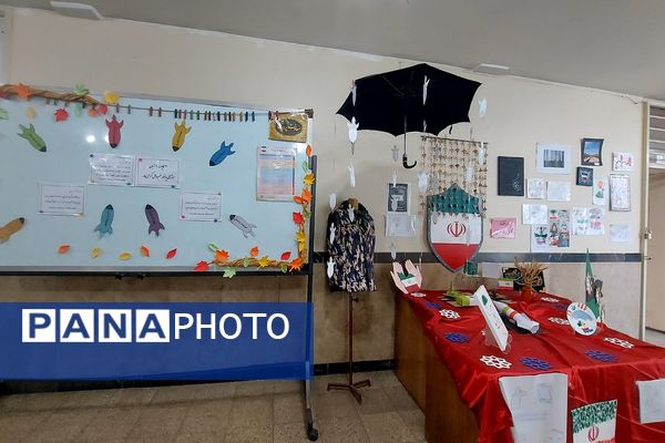 نواختن زنگ پدافند غیرعامل در هنرستان کوثر باقرشهر 