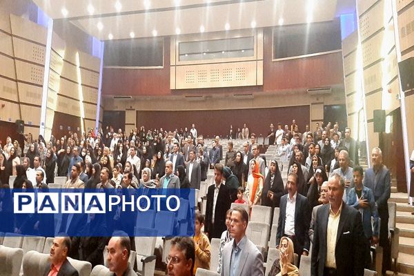 آیین تجلیل از مدیران، معلمان، معاونان نمونه شهرستان نیشابور