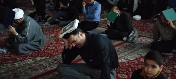 برگزای مراسم شب قدر و نوزدهم ماه رمضان در امامزاده سید حمزه کاشمر