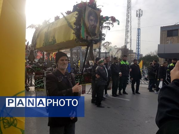 تشییع نمادین شهدای مقاومت درمشهد