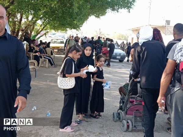 آیینِ کوچکِ مهمان‌نوازی در مسیرِ بی‌پایانِ نجف به کربلا