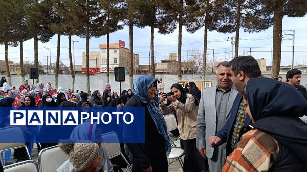 افتتاحیه آموزشگاه ۱۲ کلاسه‌ یاسمن خاکباز ۲ شهرستان نیشابور