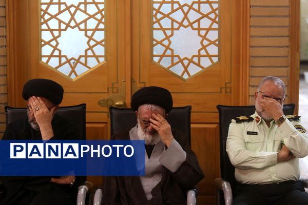 مراسم گرامیداشت شهدای اقتدار و امنیت «فراجا» در حرم حضرت معصومه(س)