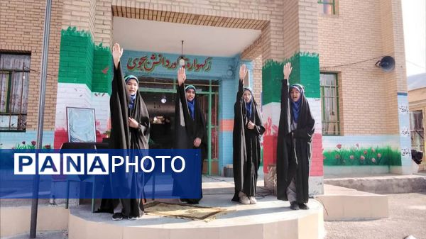 مراسم سالگرد شهادت شهید قاسم سلیمانی در مدارس منطقه پردیس