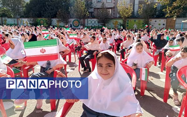 نواختن زنگ سال تحصیلی ۱۴۰۳-۱۴۰۴ در شهرستان شهریار