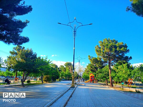  بزرگترین پارک خطی شرق کشور سرسبز تر از همیشه