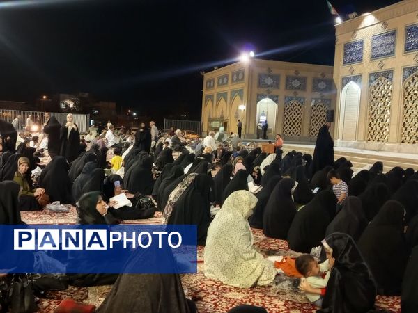 قرائت دعای کمیل در شهرستان کاشمر 