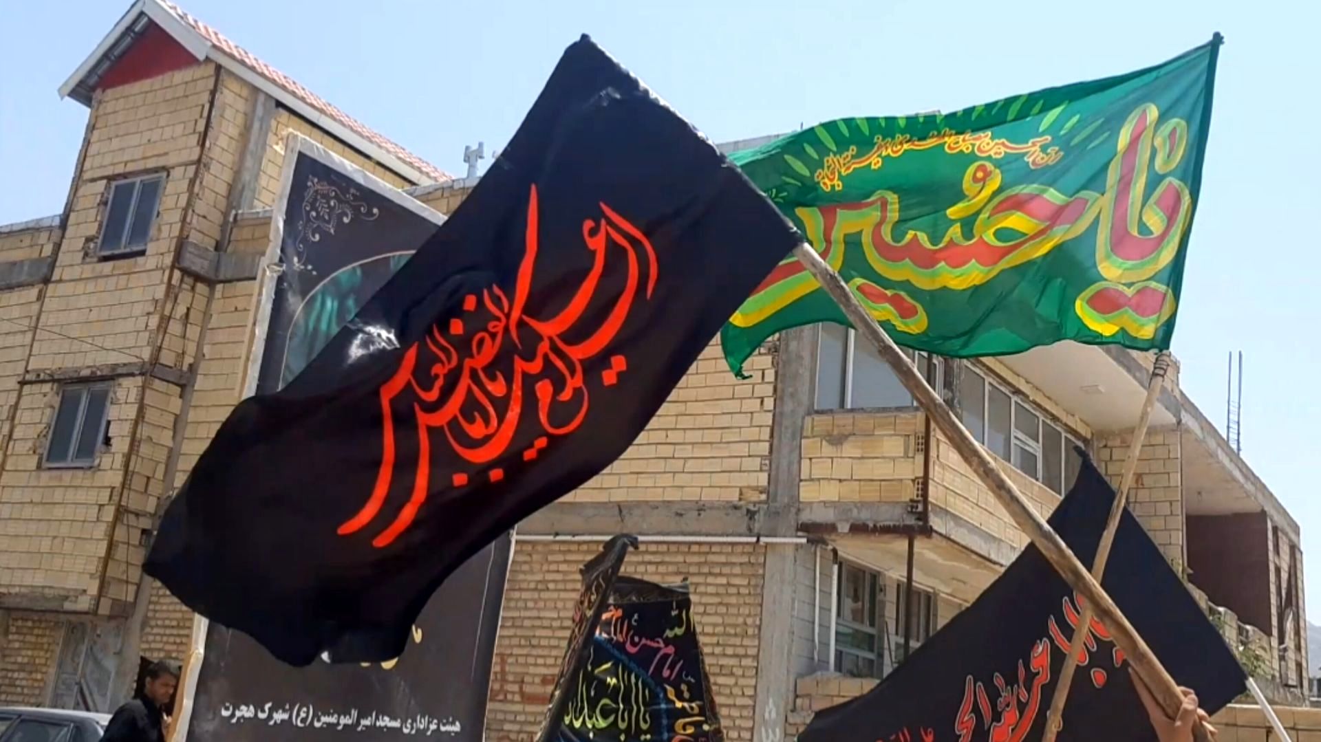 شور حسینی در عزاداری هیئت شهرستان لردگان