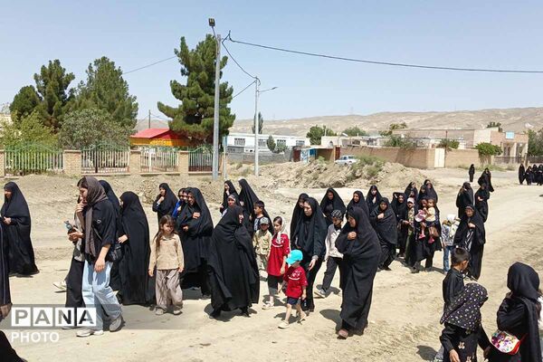 عزاداری شهرستان راز جرگلان در شهادت امام رضا (ع)