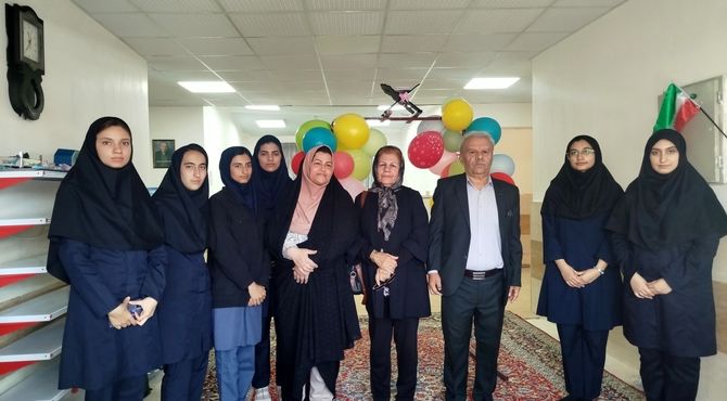 افتتاح خوابگاه دبیرستان شبانه روزی کوثر منطقه اشترینان توسط حبیب‌الله نظری سیاه پوش