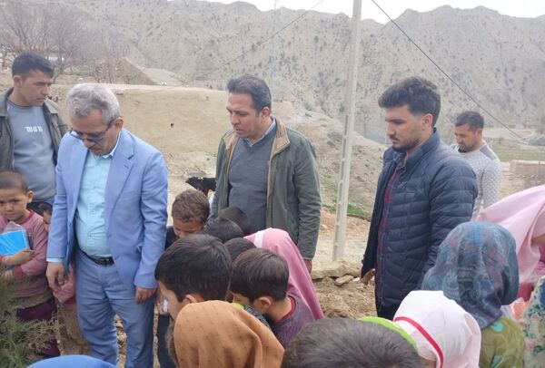 بازدید مدیر آموزش وپرورش مانه و سملقان از مدارس روستایی شهرستان مانه