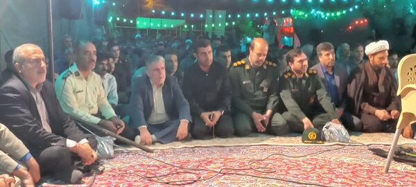 مراسم یادواره شهید فرشید میریان در نورآباد
