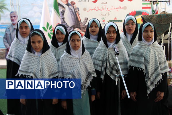 برگزاری یادواره شهدای منا و جنگ ۱۲ روزه در مدرسه شاهد نیک اندیشان