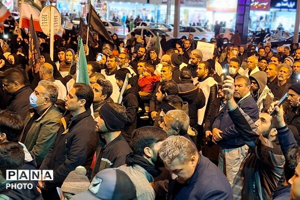 قرچک در سوگ رهبر شهید