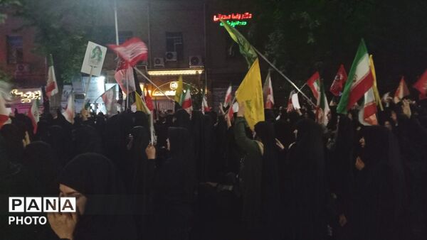 عزاداری امام حسین (ع)در صد و بیست و نهمین شب-۲