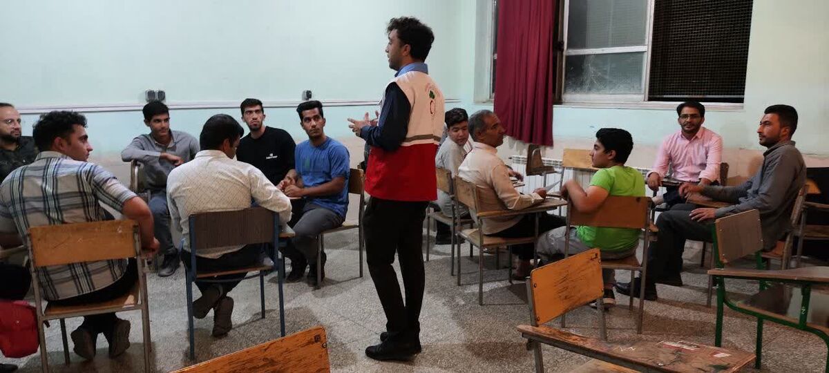 خانه هلال شهر فرادنبه، میزبان دوره آموزشی مهارت‌های پایه داوطلبی 