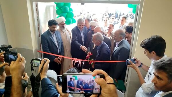  افتتاحیه مدرسه ۶ کلاسه نسیم دانایی روستای فدافن