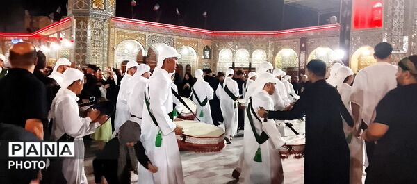 آیین سنتی مشعل گردانی نجفی‌ها