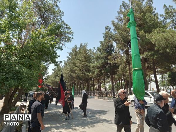 مراسم عزاداری مسجد پنج تن در روز عاشورای حسینی