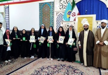 تجلیل از دختران خبرنگار پانا در رودان 