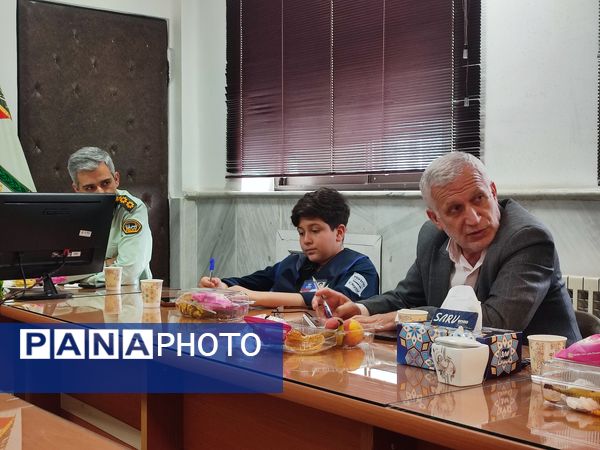 تجلیل از خبرنگاران پانا توسط فرماندهی انتظامی قائمشهر