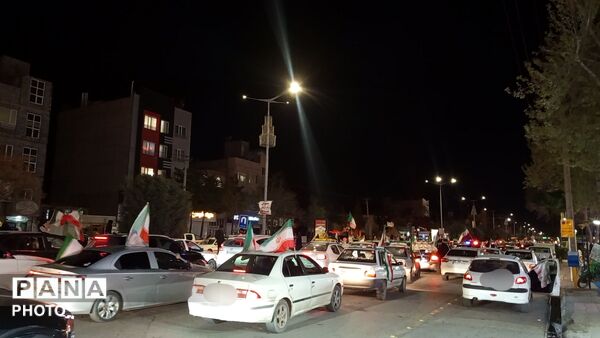  نمایش حرکت هماهنگ خودروها در بلوار فضل نیشابور
