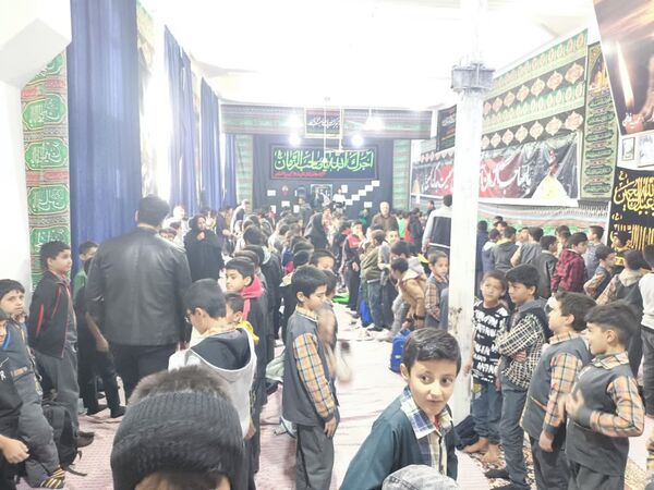 تجدید پیمان انقلاب و اهل بیت (ع) در دبستان شهید پسندیده فدافن