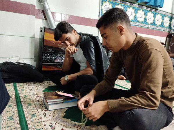 مراسم احیای نیمه شعبان در روستای ظفرآباد 