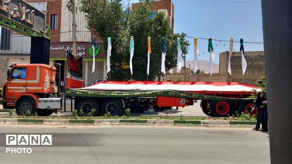 میدان شاه ولی میزبان عزاداران تاسوعا و عاشورای حسینی در تفت بود