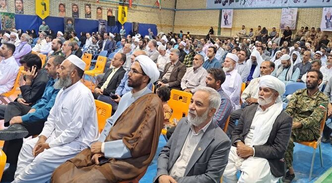 اجلاسیه شهدای اهل سنت خراسان جنوبی