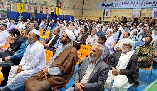 اجلاسیه شهدای اهل سنت خراسان جنوبی