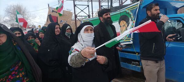 راهپیمایی ۲۲بهمن در شهر بار 