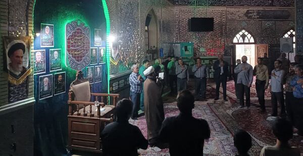 مراسم عزاداری شب هفتم محرم در نیشابور