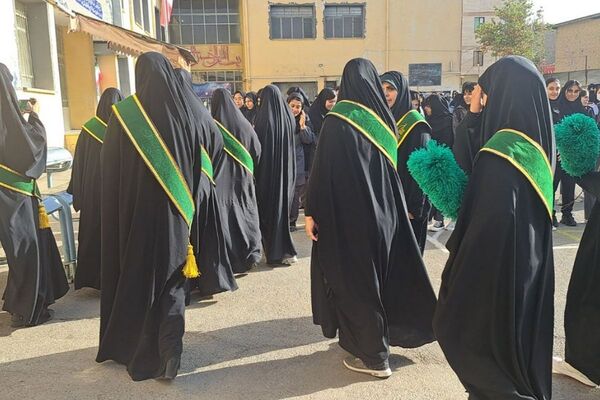 مدراس شهرستان قدس میزبان پرچم حرم امام حسین (ع) و شهید گمنام 