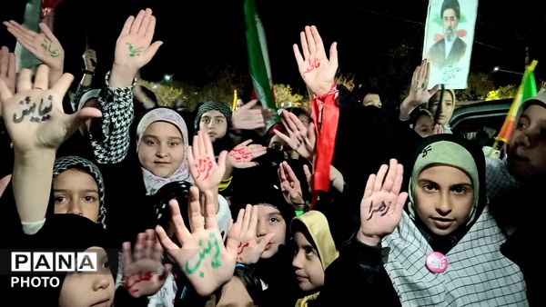 اجتماع دختران جان فدای ایران در جلگه رخ