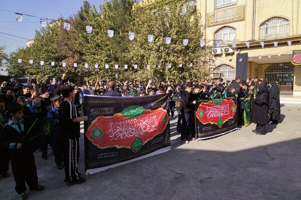 برپایی مراسم سوگواری بانوی دو عالم حضرت فاطمه (س)