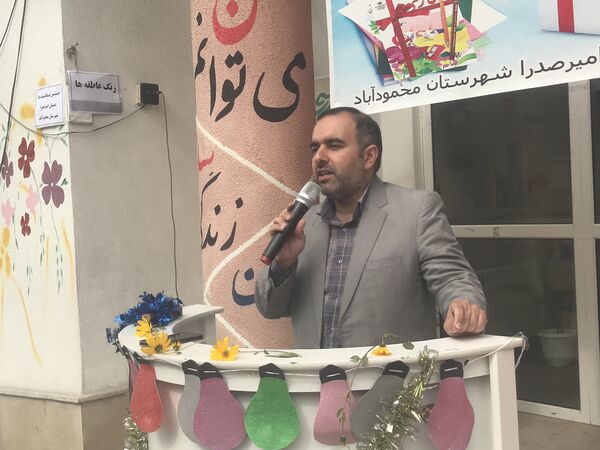 زنگ عاطفه‌ها در دبستان امیرصدرا روحی فرد پور محمودآباد 