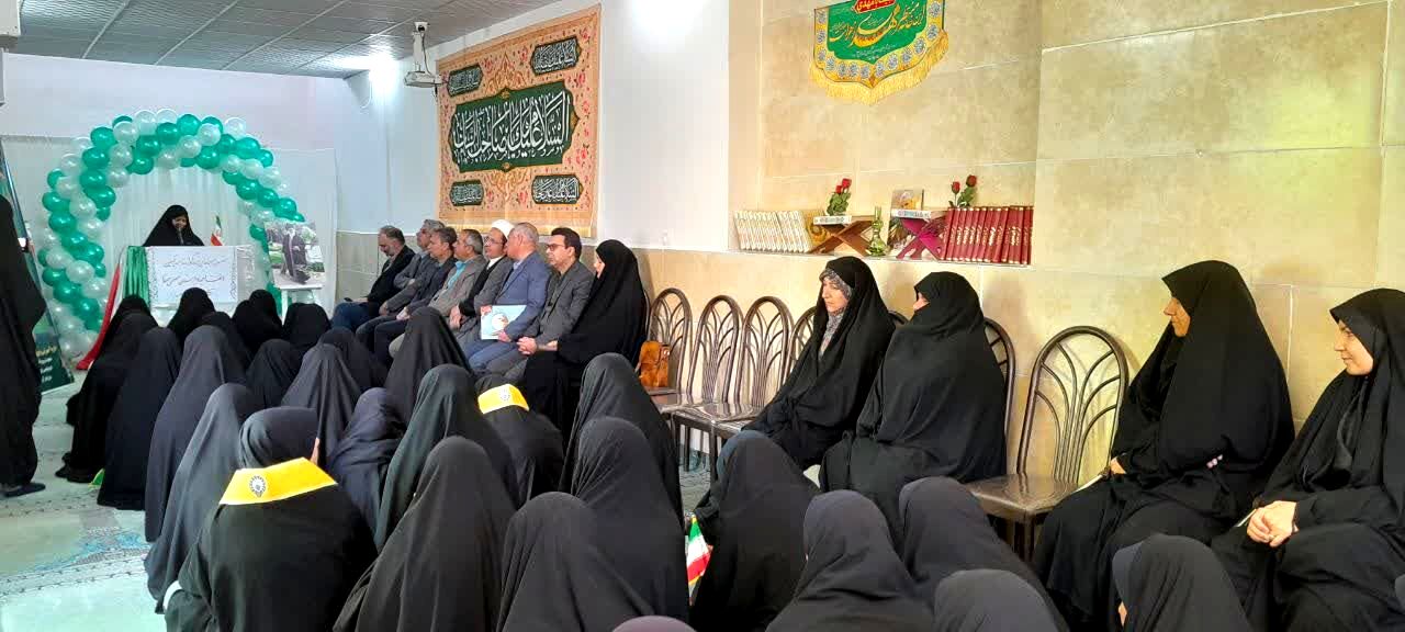  مراسم افتتاحیه دبیرستان تخصصی حفظ کوثر در شهرستان کاشمر 