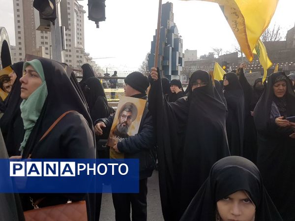 تشییع نمادین شهدای مقاومت درمشهد