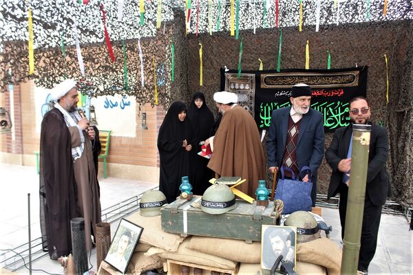 جلوه‌هایی از یادواره شهدا در دبستان استثنایی باغچه‌بان قم