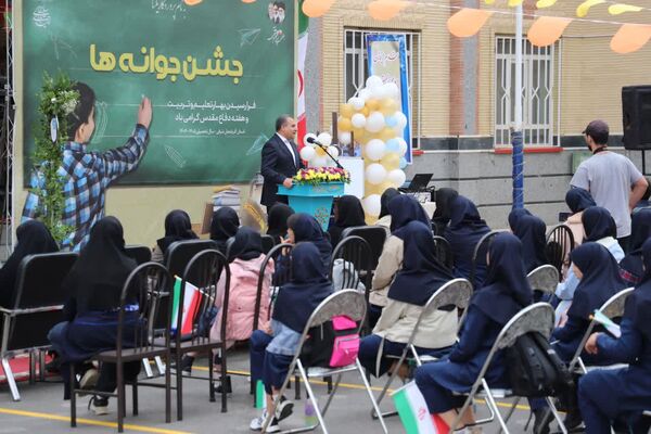 کلاس هفتمی‌های آذربایجان شرقی در «جشن جوانه‌ها»