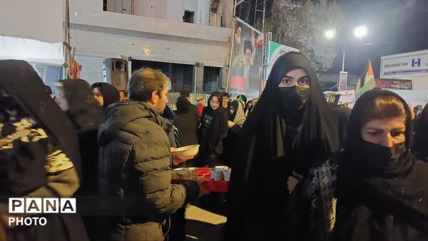 غرفه آموزش و پرورش شهرستان شیروان به‌مناسبت شهادت رهبر معظم انقلاب اسلامی برپا شد