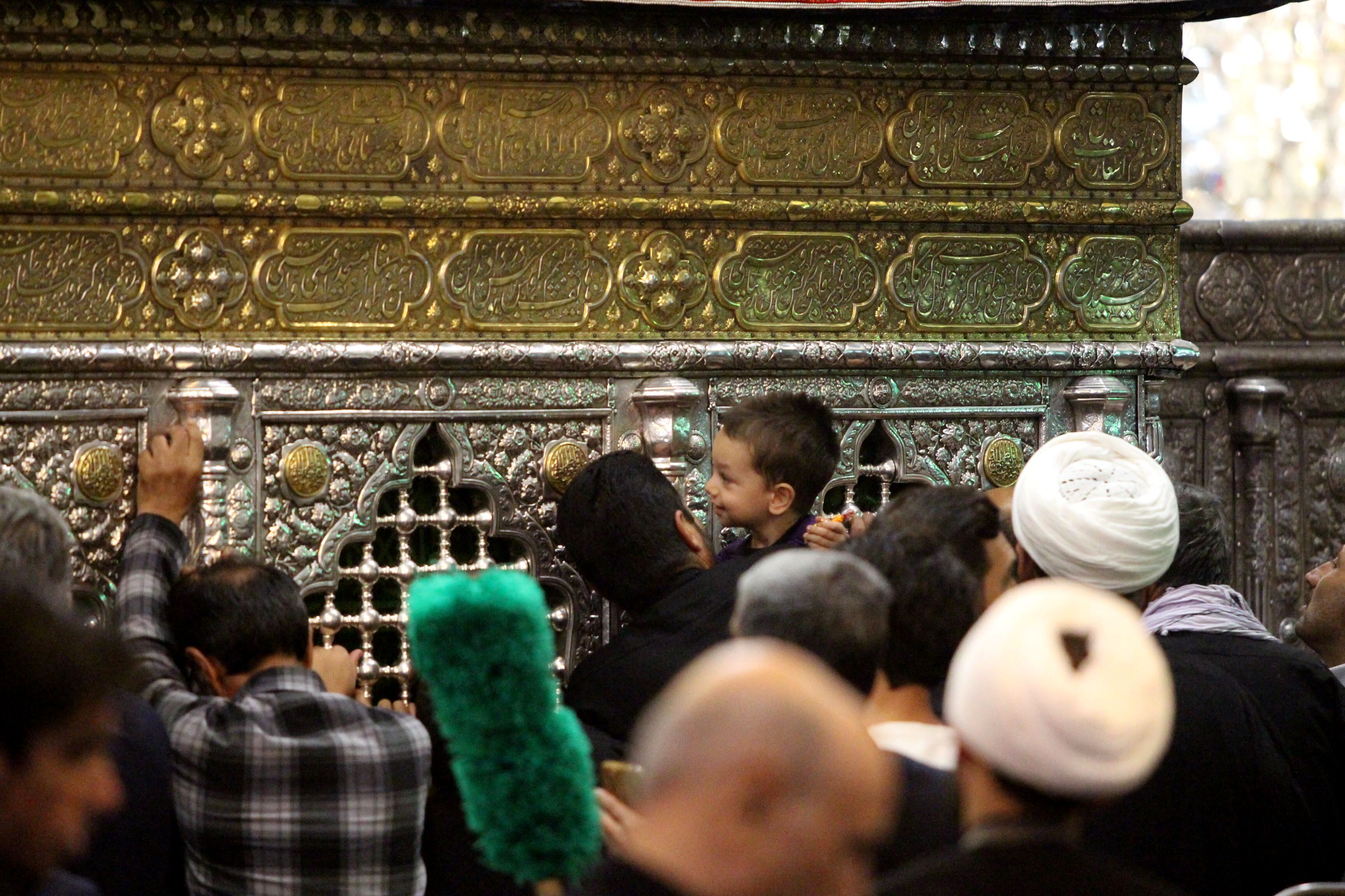حال هوای زائران اخت الرضا در روز شهادت حضرت امام رضا(ع)
