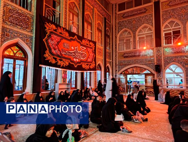 عزاداری شب یازدهم ماه محرم در تکیه ابوالفضلی 