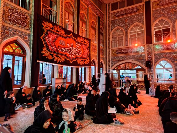عزاداری شب یازدهم ماه محرم در تکیه ابوالفضلی 
