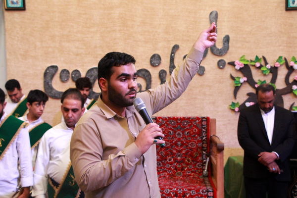 حضور خادمان رضوی در اعتکاف دانش‌آموزی فهرج