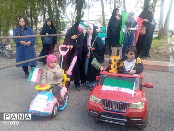 رژه خودرویی کودکان امام رضایی 